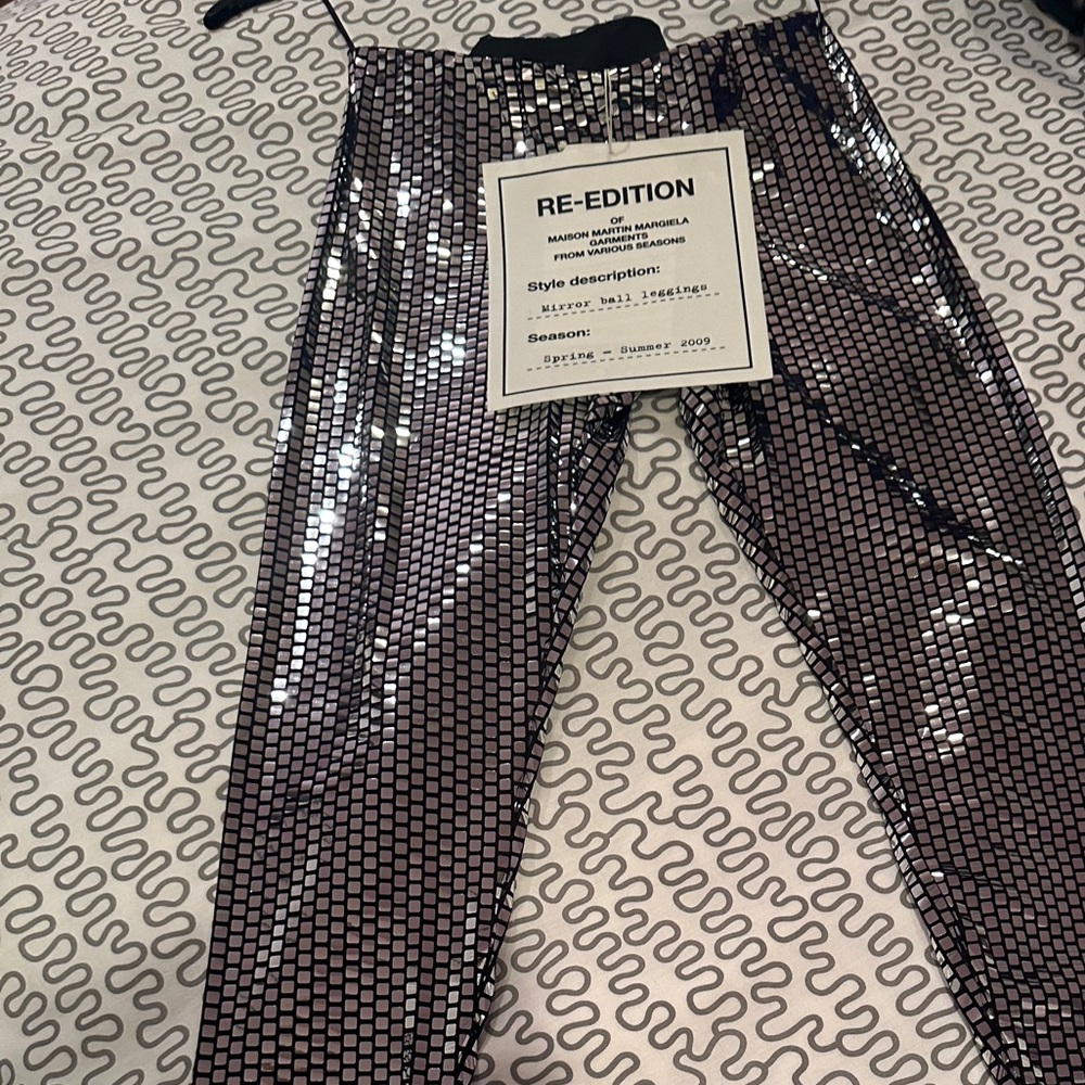 Maison martin margiela x h&m mirror leggings